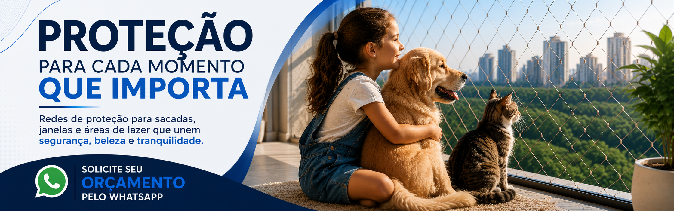Imagem do slide Redes de Proteção para Pets - 